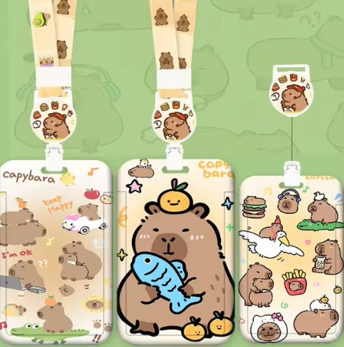 Capybara Lanyard