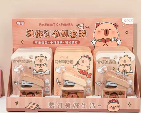 Capybara Mini Stapler