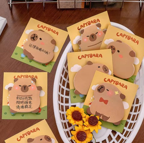 Capybara Sticky Notes