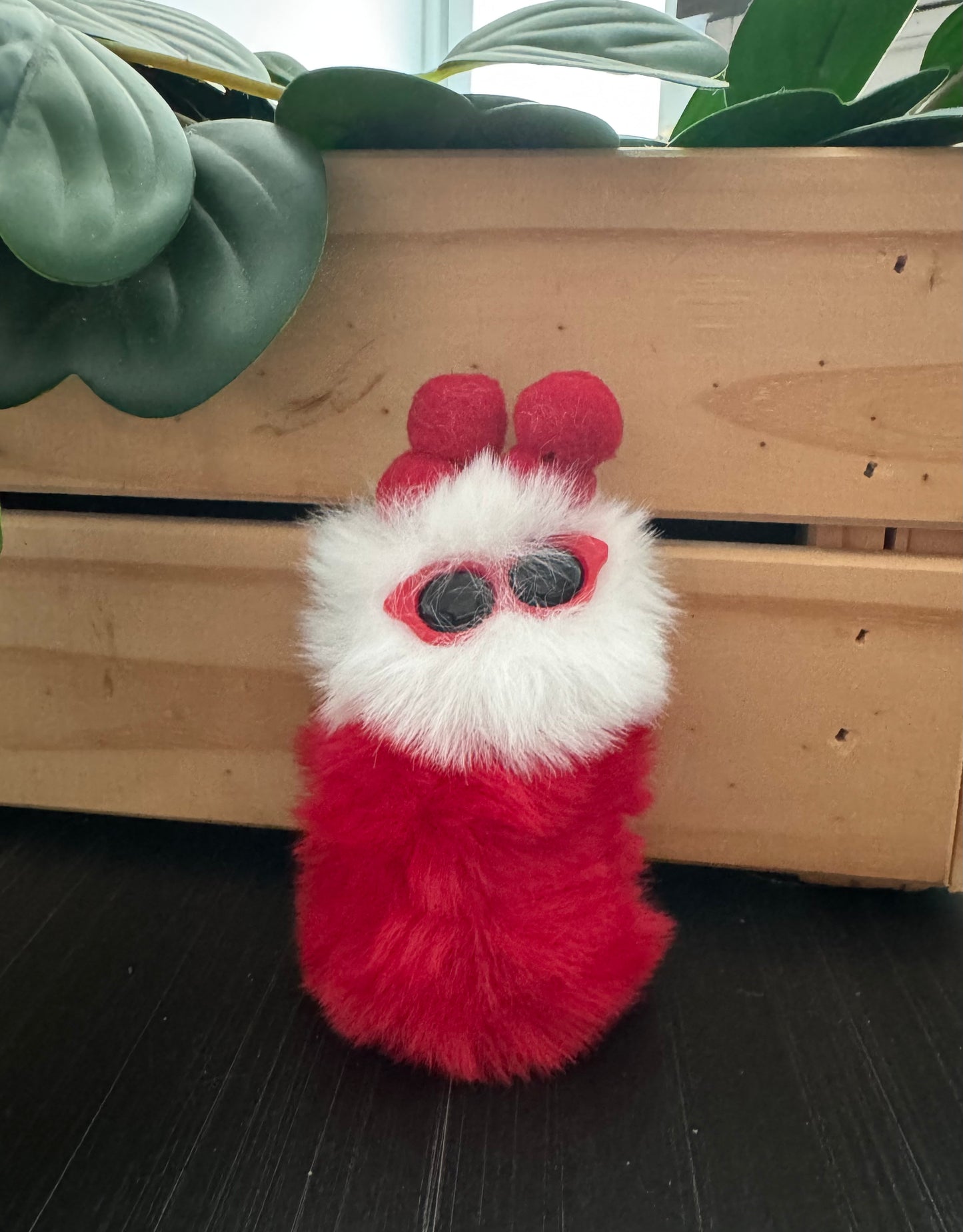 Cute Plush Monster Keychain