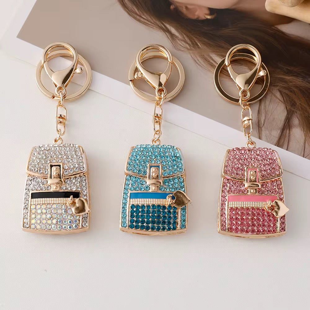 Luxury Sparkling Mini Bag Shaped Keychain