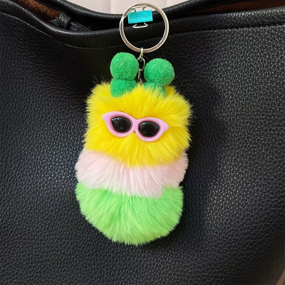 Cute Plush Monster Keychain