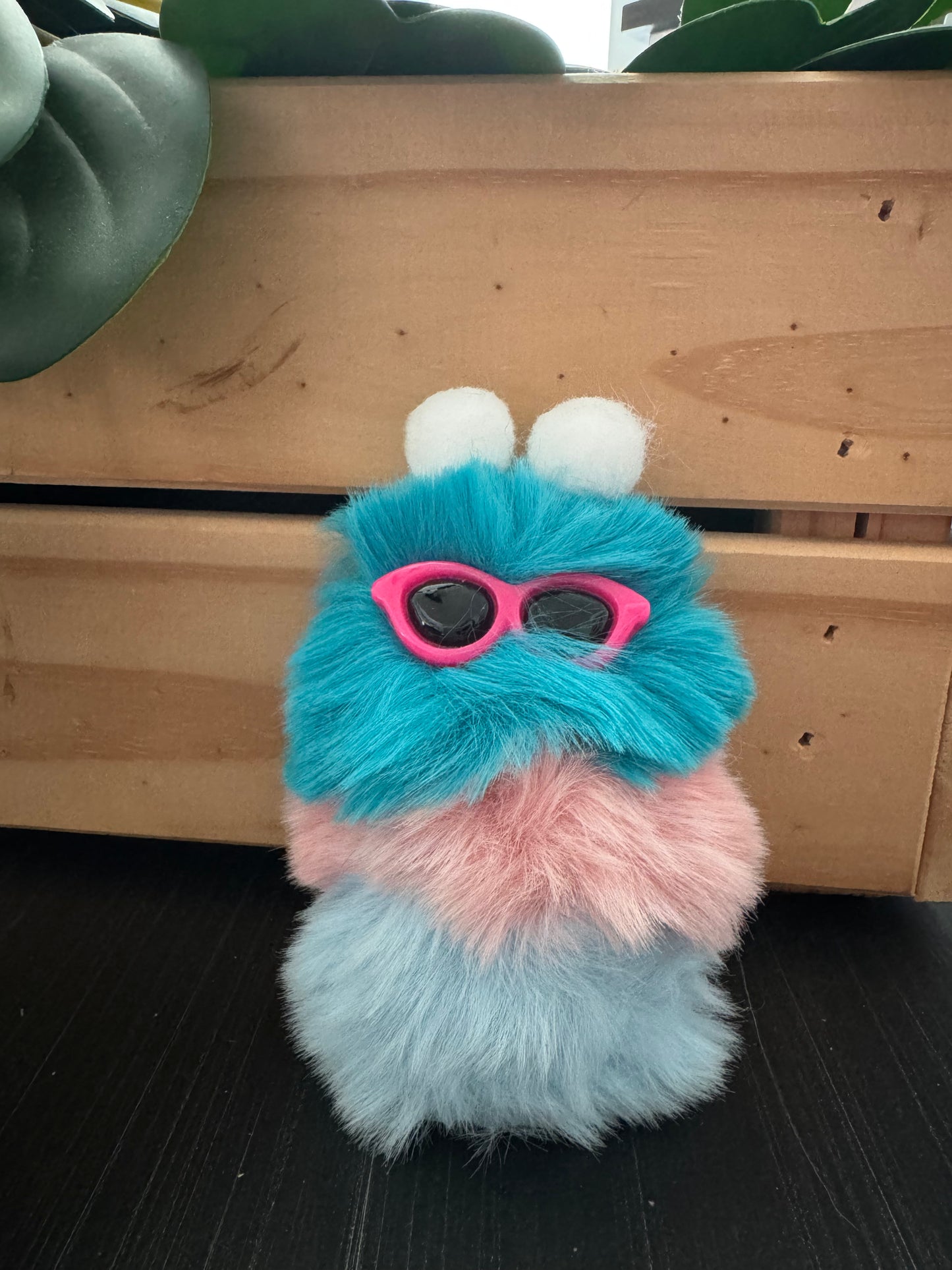 Cute Plush Monster Keychain