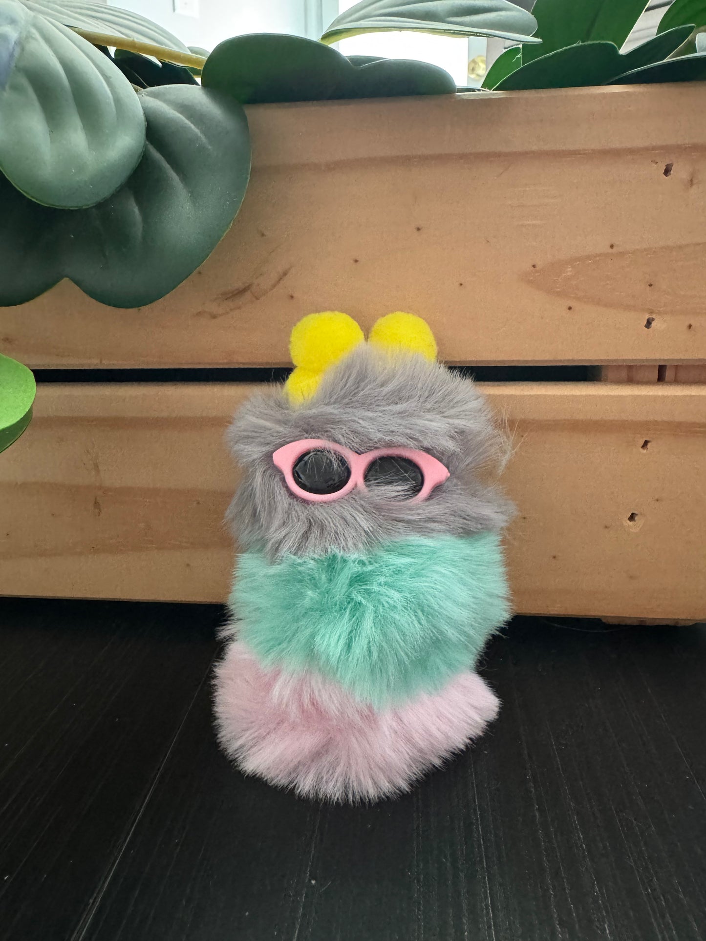 Cute Plush Monster Keychain