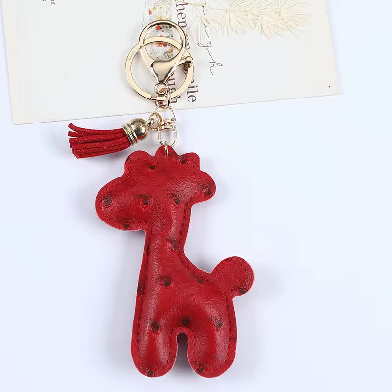 Pu Leather Jiraffe Charm