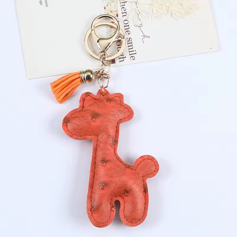 Pu Leather Jiraffe Charm