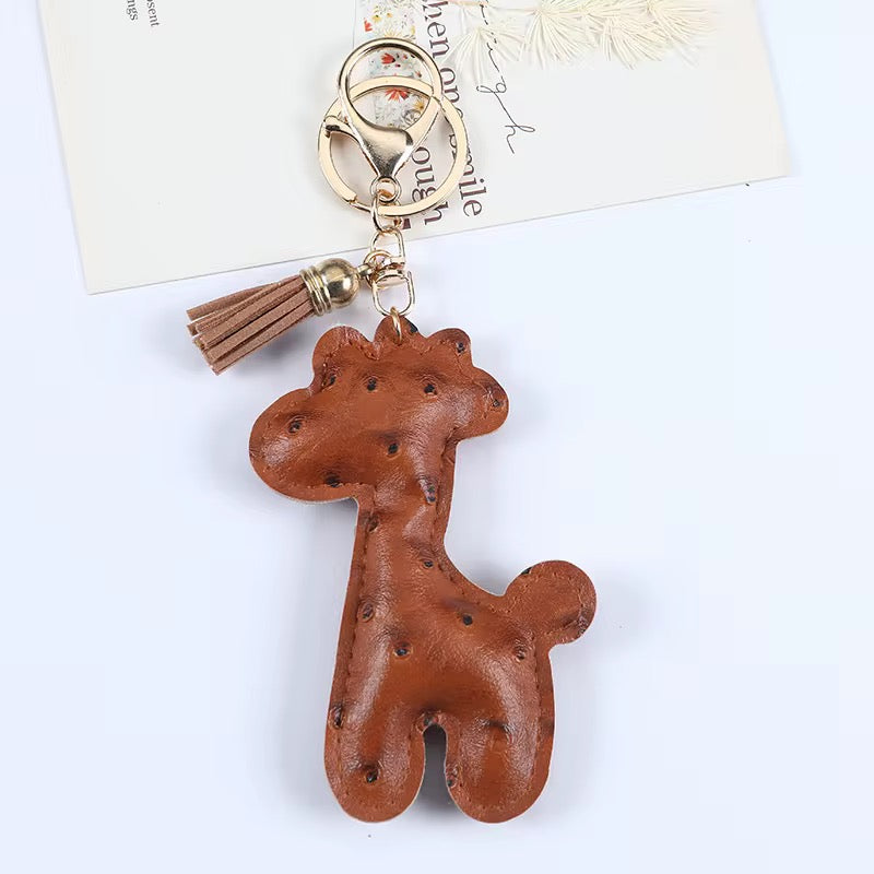 Pu Leather Jiraffe Charm