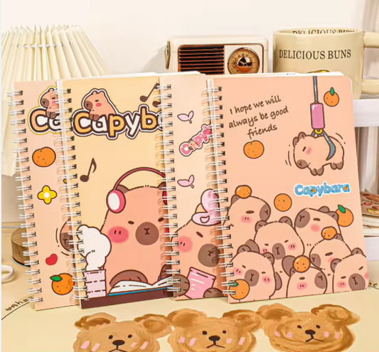 Capybara A5 Spiral Notebook