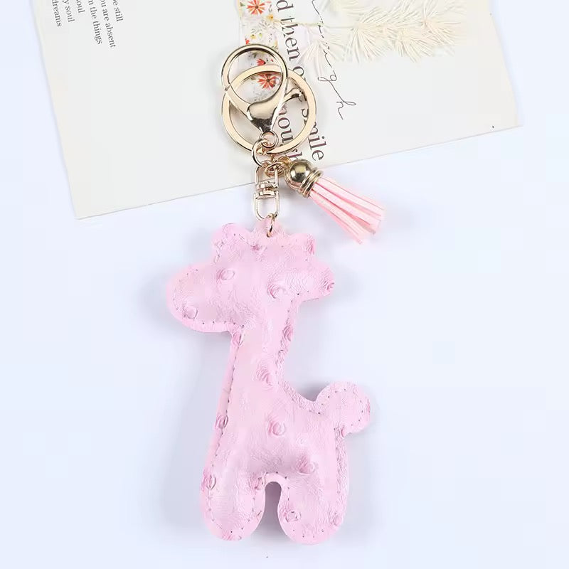 Pu Leather Jiraffe Charm