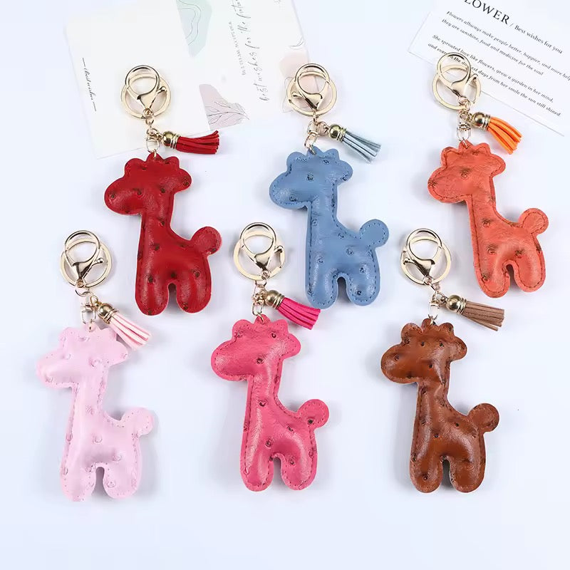 Pu Leather Jiraffe Charm