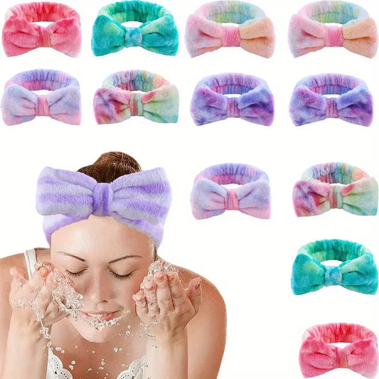 Soft Coral Fleece Headbands